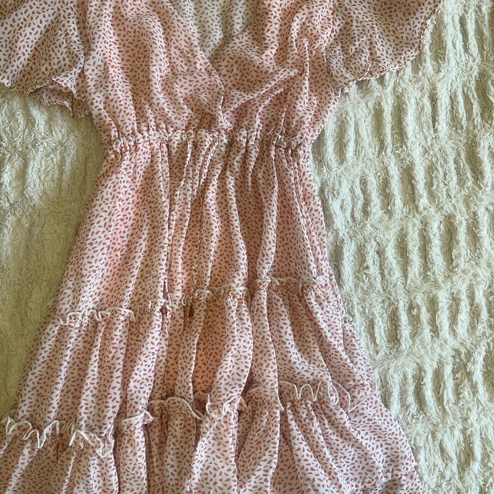 Charming Pink Summer Dress